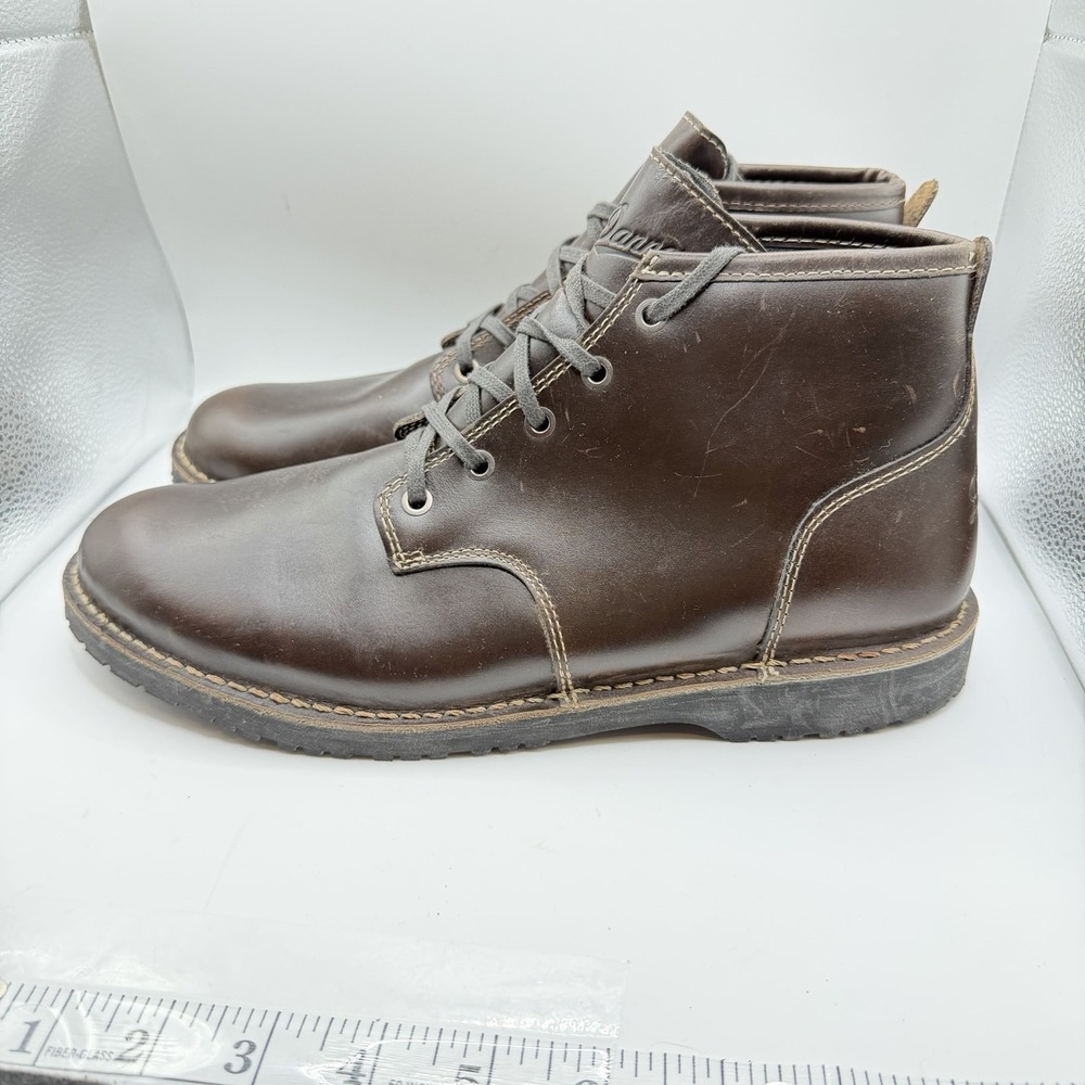 Danner Boots Wolf Creek Chukka Mens Vibram Size 10D 32672 Falcon Gray (Dk Brown)